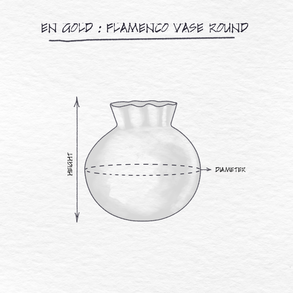 Flamenco Vase Round