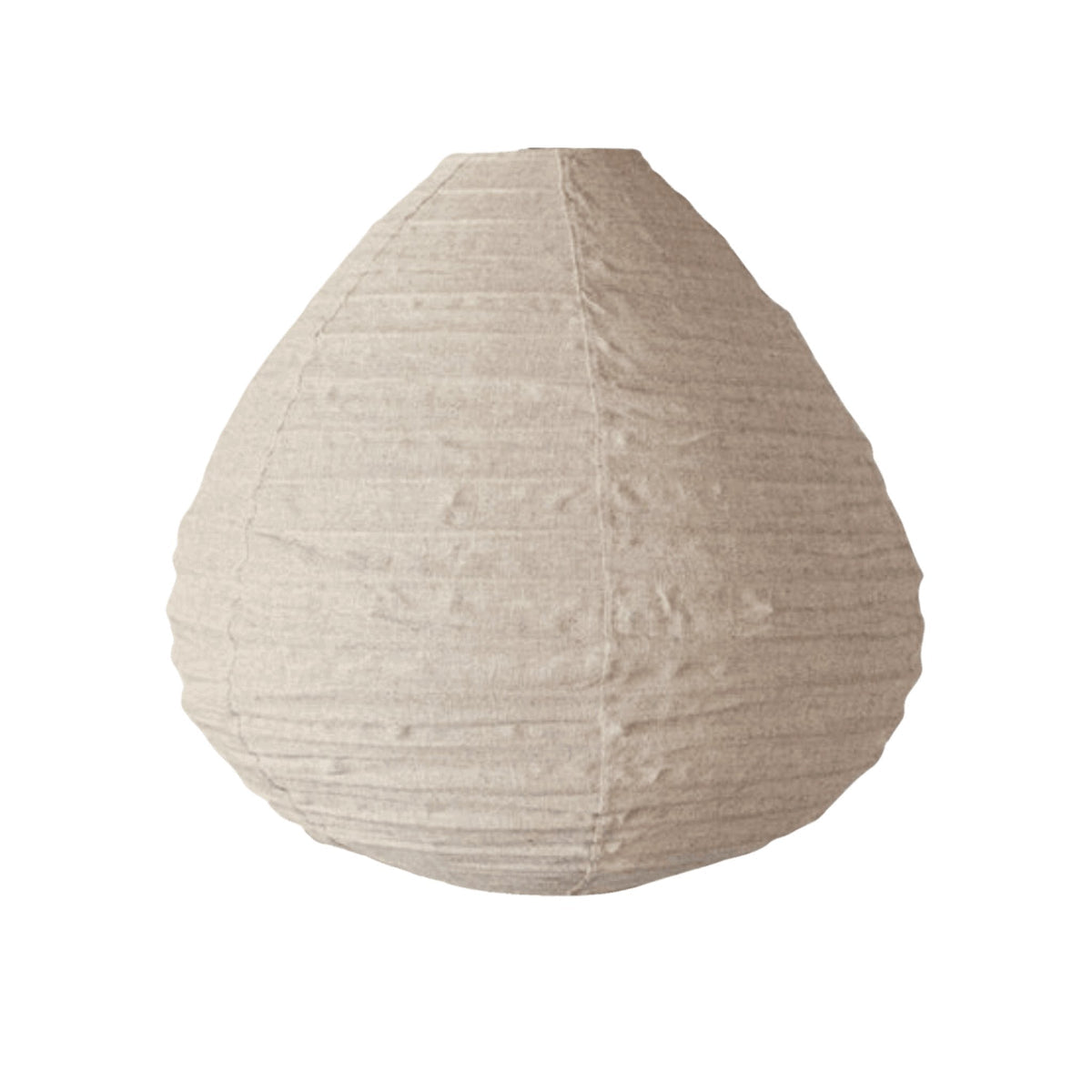 THE ATHENA LINEN PENDANT: Natural / 60cm / Pear