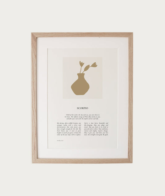 Scorpio 04: A4 Print