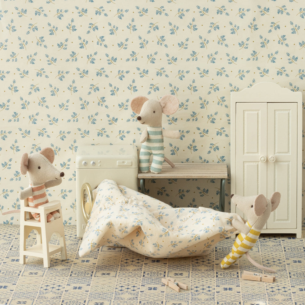 Maileg High Chair Mouse Off White