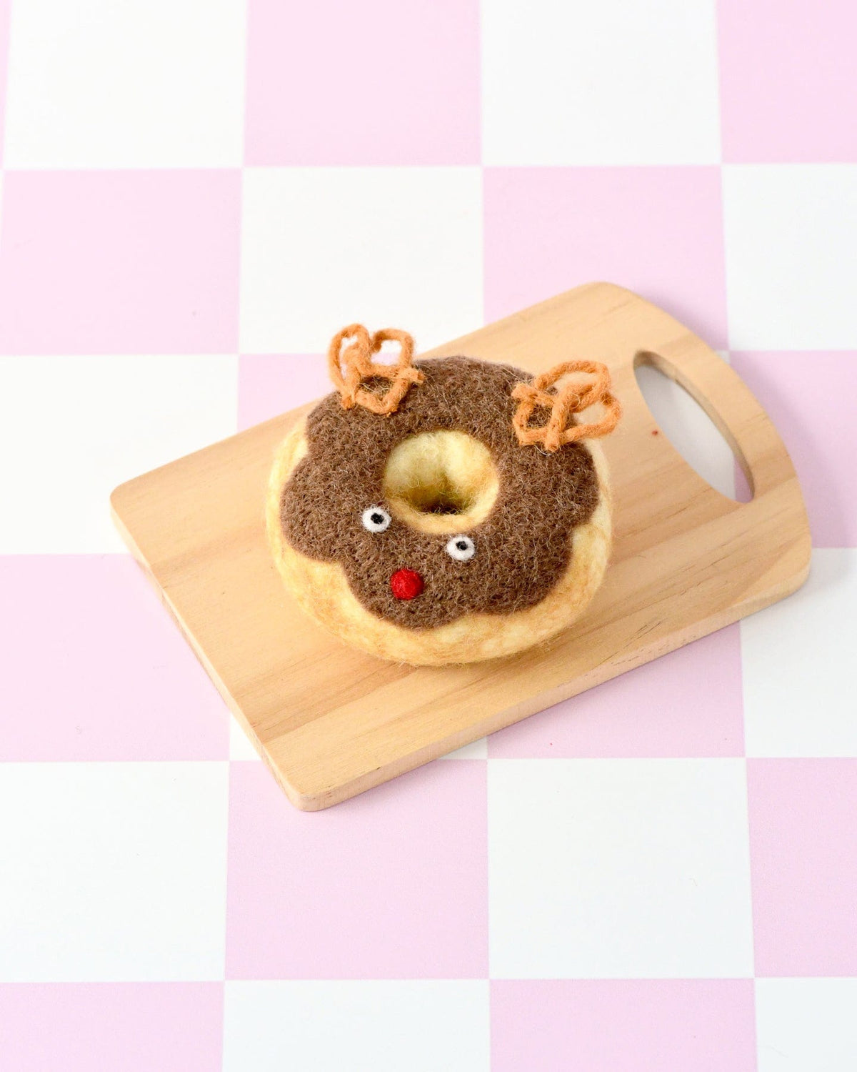 Felt Christmas Donut - Reindeer Donut