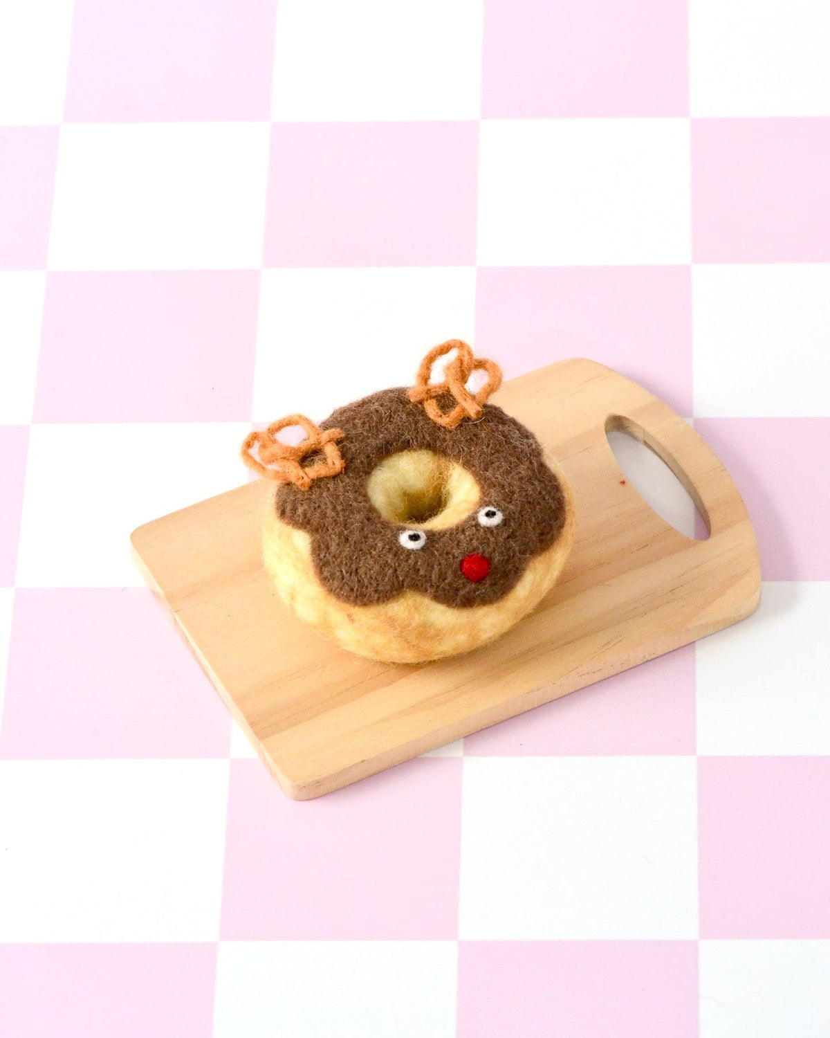 Felt Christmas Donut - Reindeer Donut