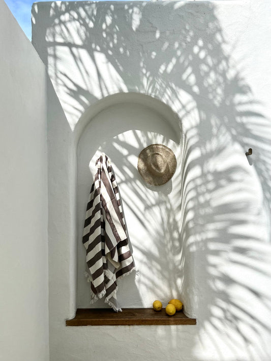 Mykonos Xl Turkish Towel - COCOA