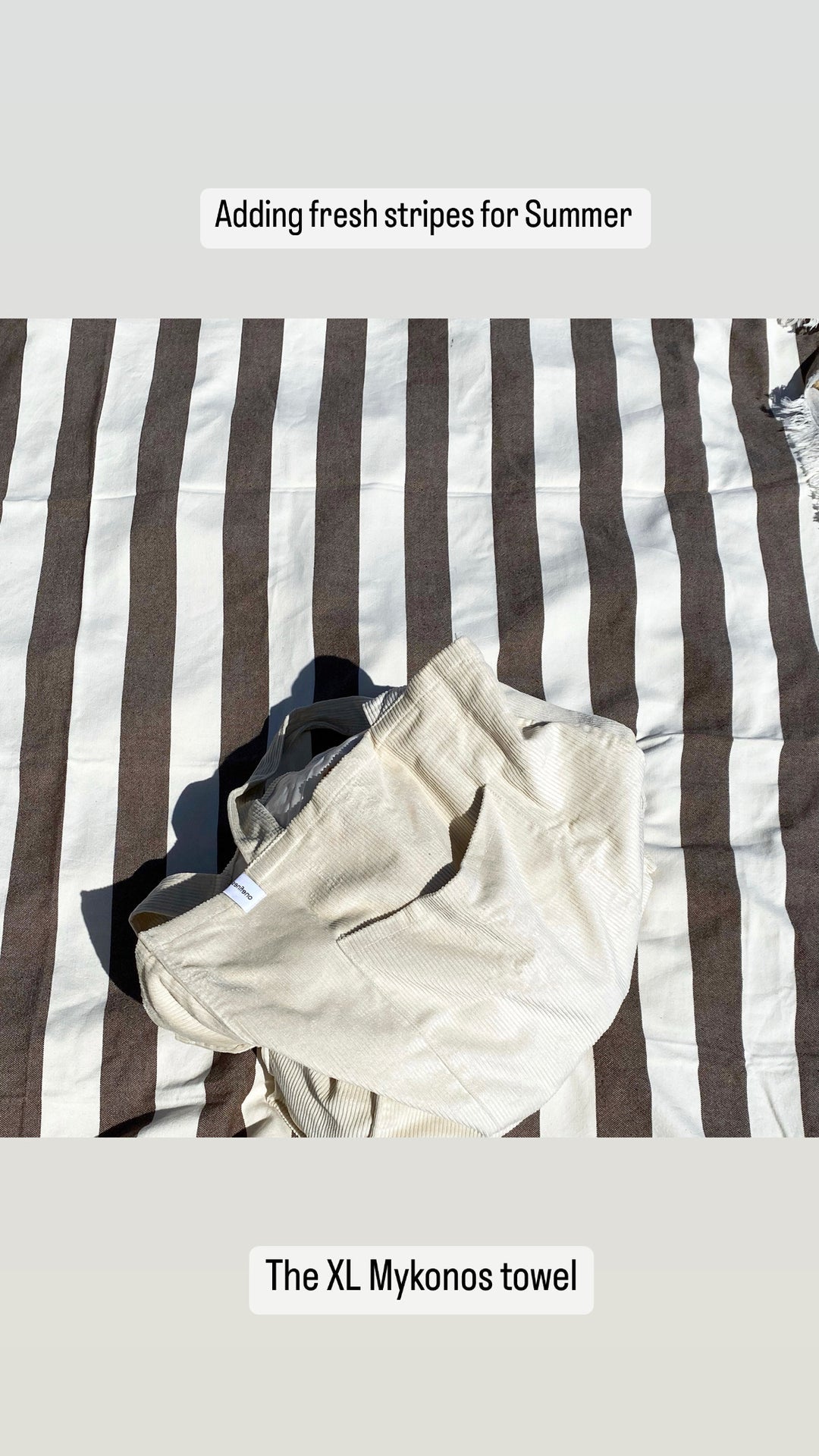 Mykonos Xl Turkish Towel - COCOA