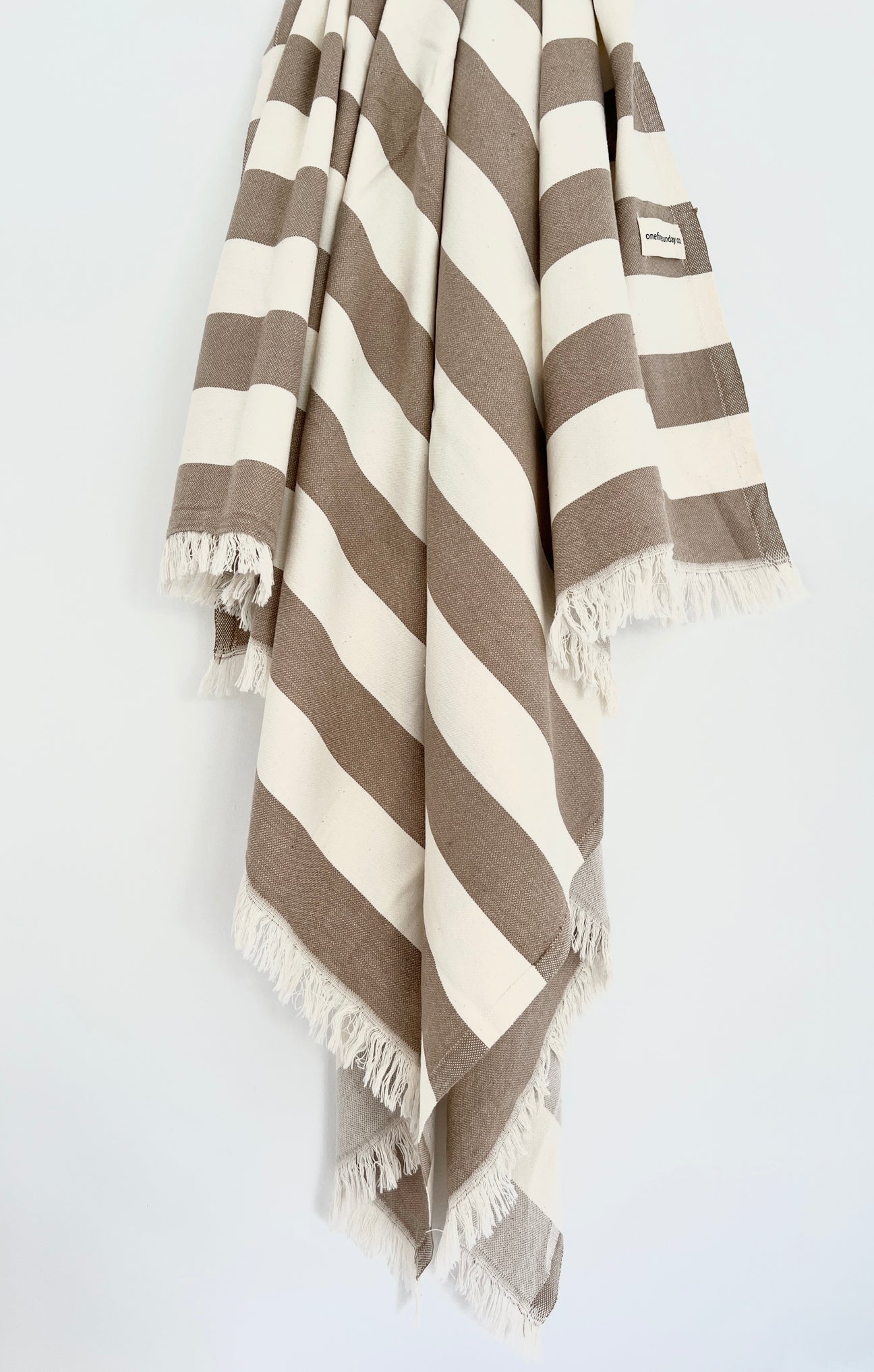 Mykonos Xl Turkish Towel - Almond