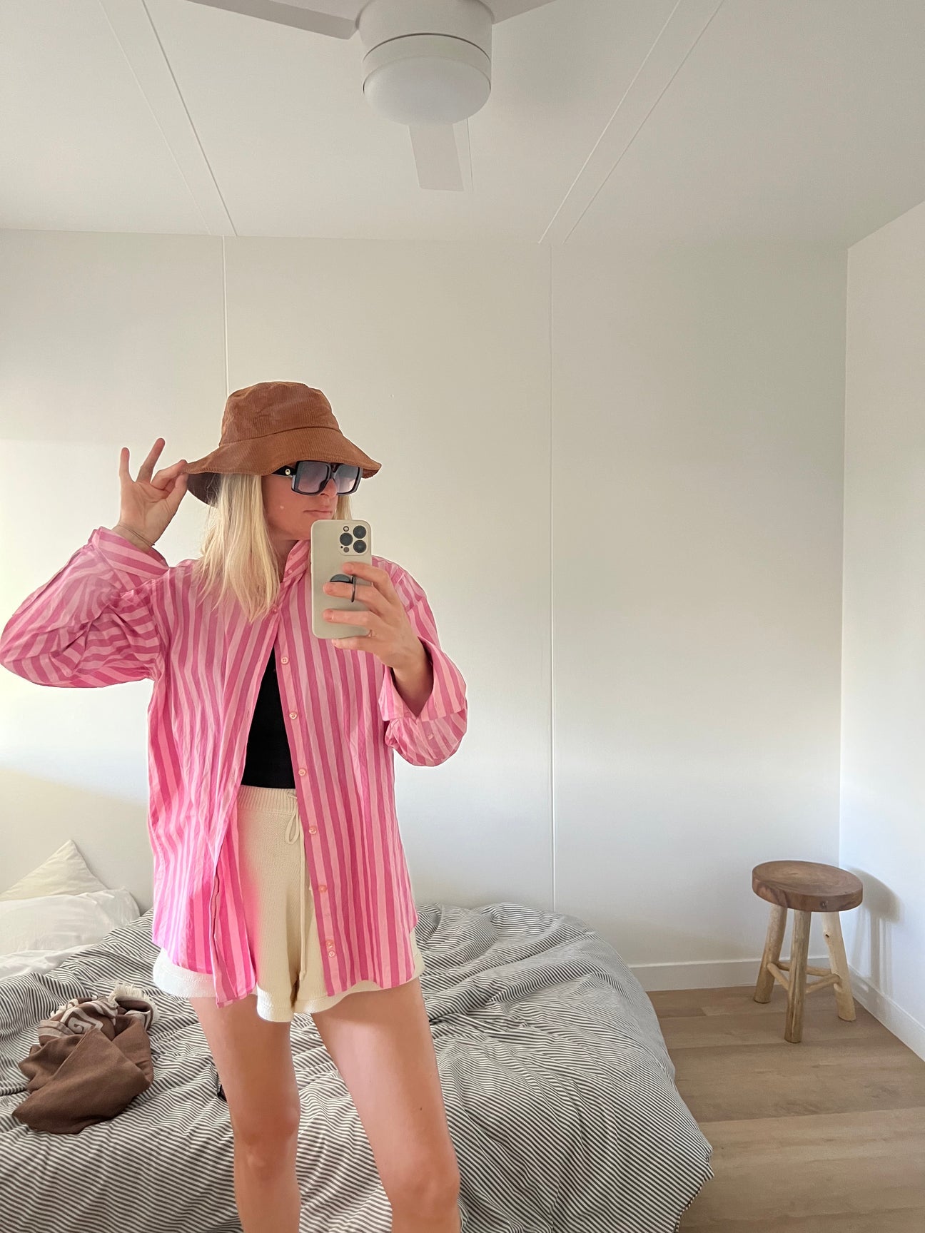 Sunday corduroy bucket hat - Cocoa