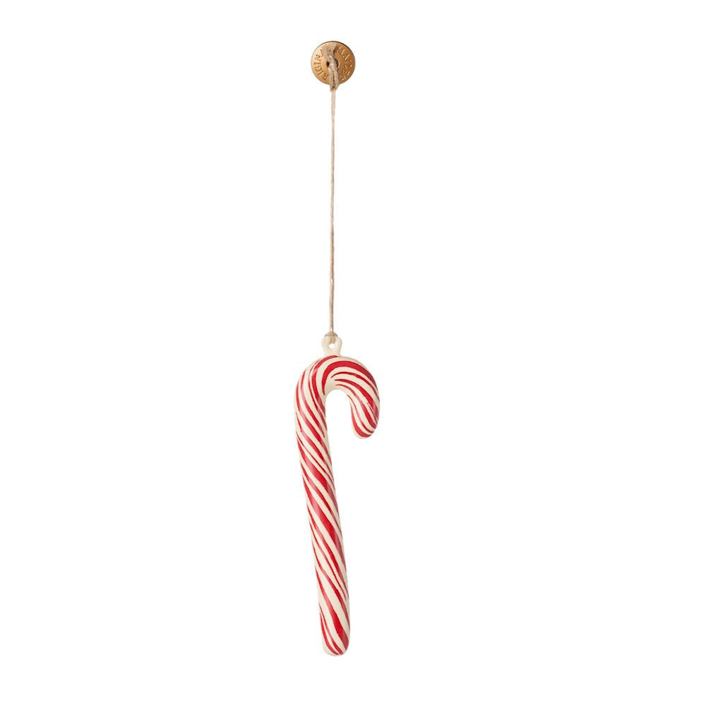 Maileg Metal Ornament Sugar Cane Large Stripe