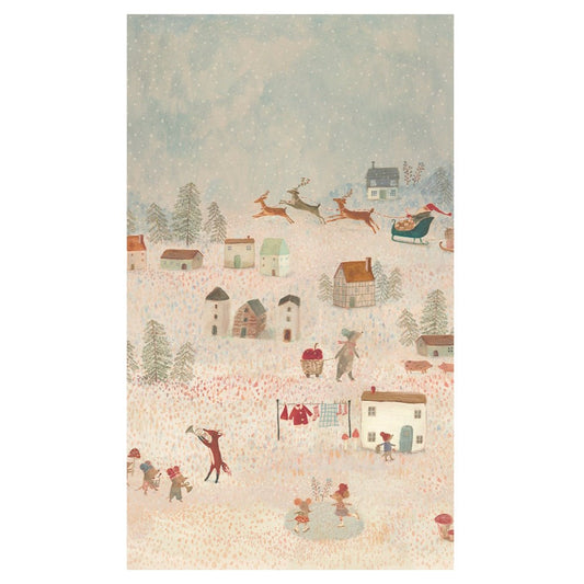 Maileg Gift Wrap 10m Santa is Coming