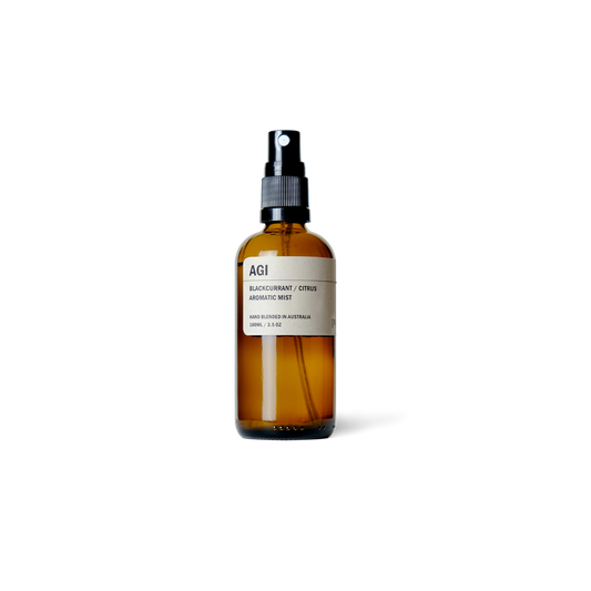 AGI: BLACKCURRANT / CITRUS / LEATHER AROMATIC ROOM SPRAY