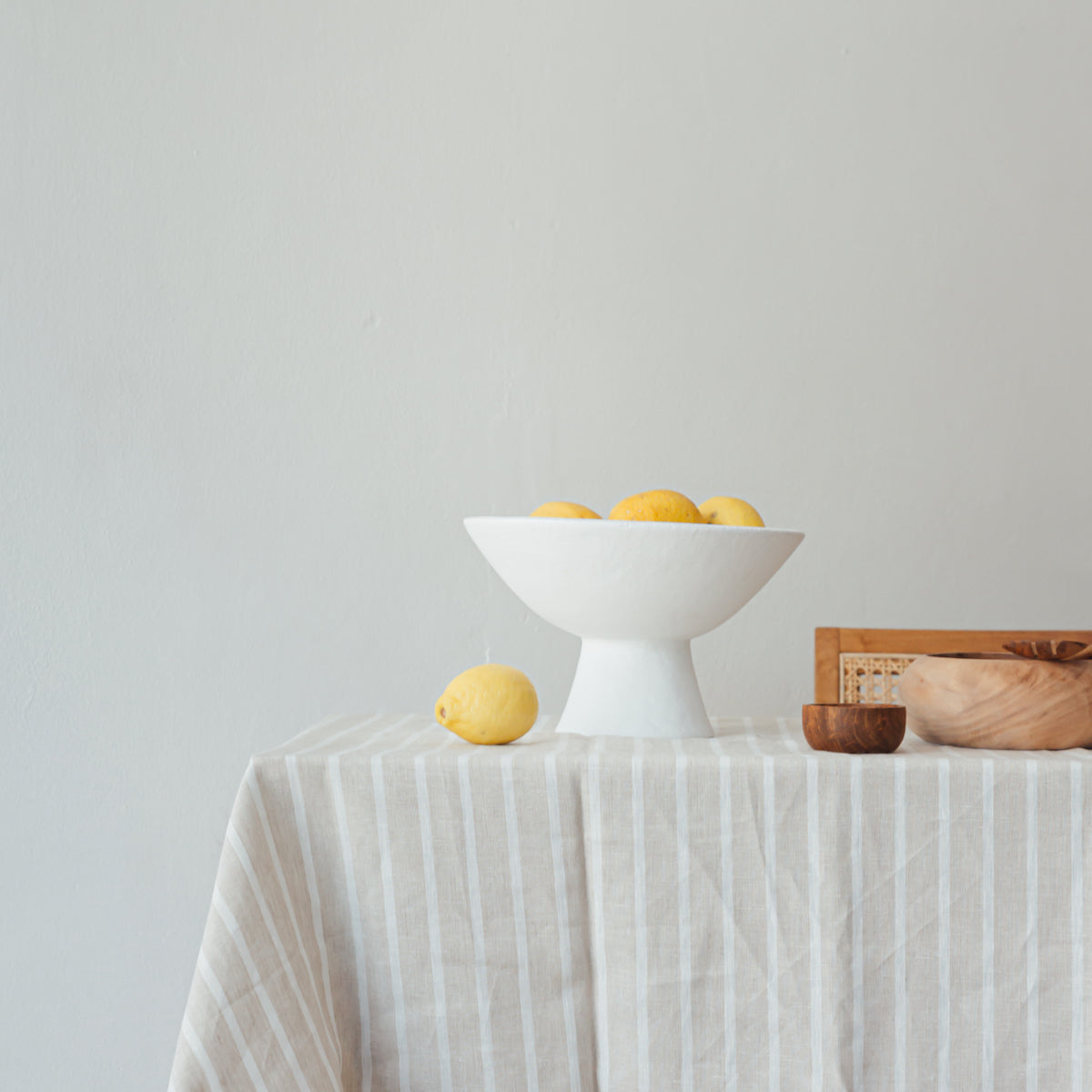 Nigel Fruit Bowl | White