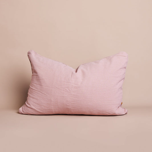 Vintage Wash Guava Cushion | Lumbar