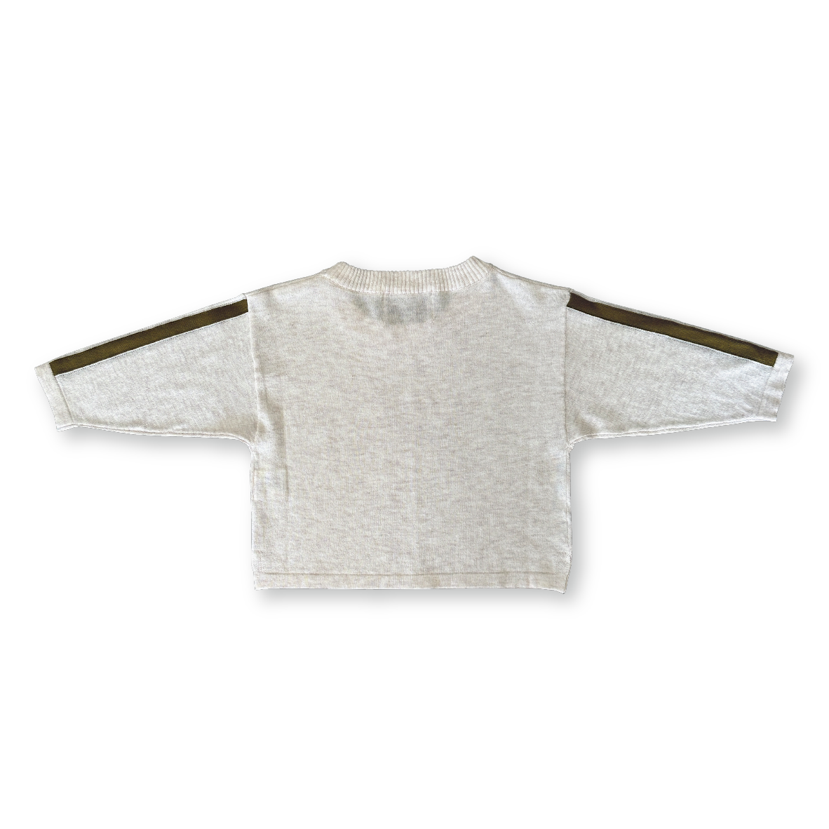 Long Sleeve Stripe Tee - Coconut