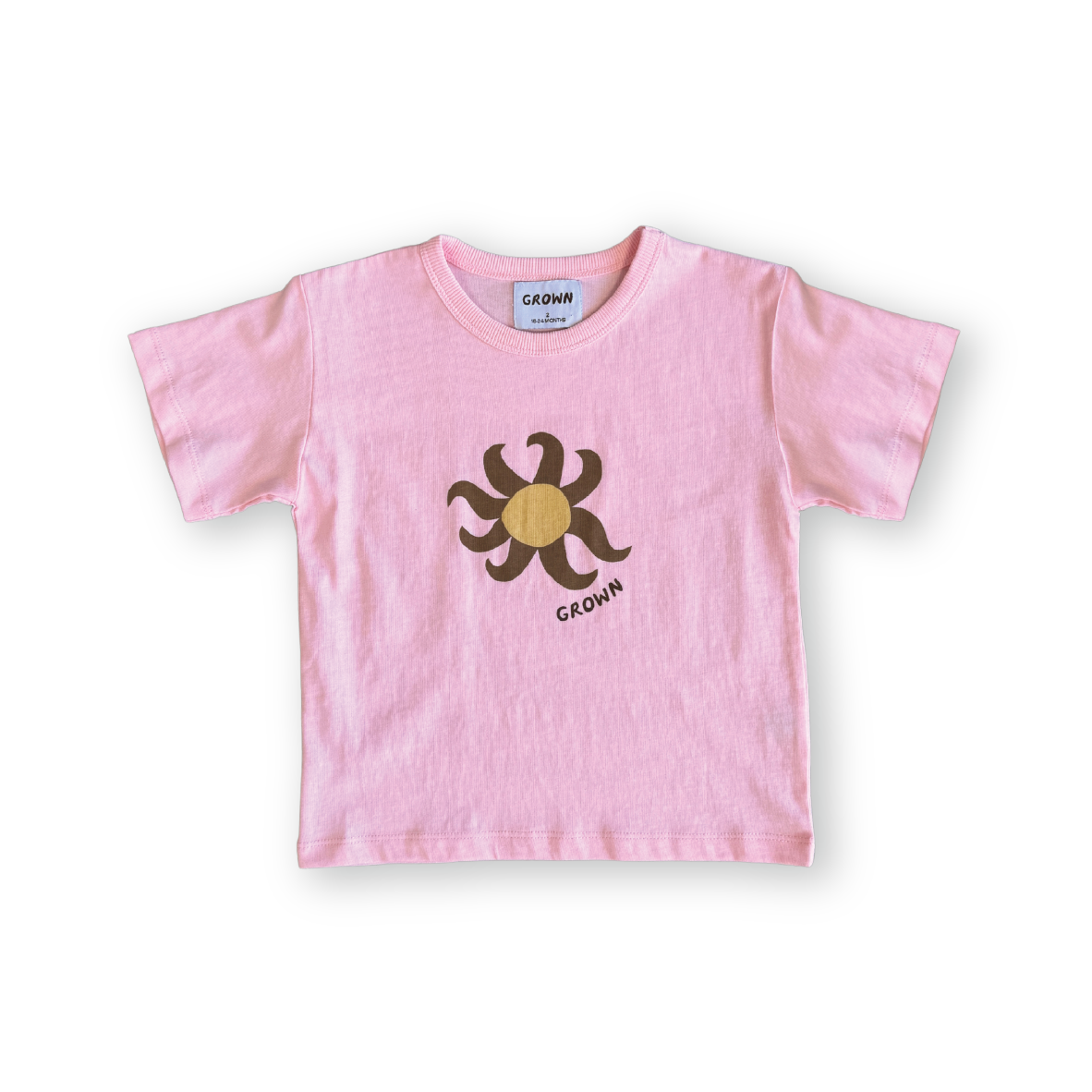 Organic Sunny Tee - Pinky