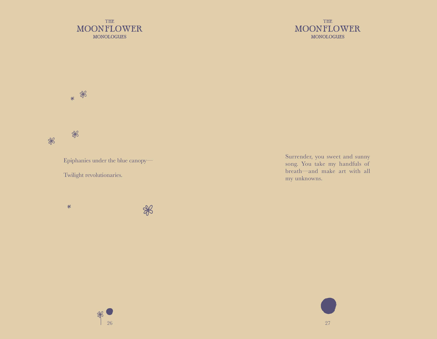 The Moonflower Monologues