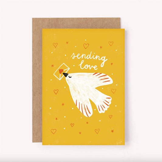 Sending Love Card - Sympathy Greeting Card | Support | Loss