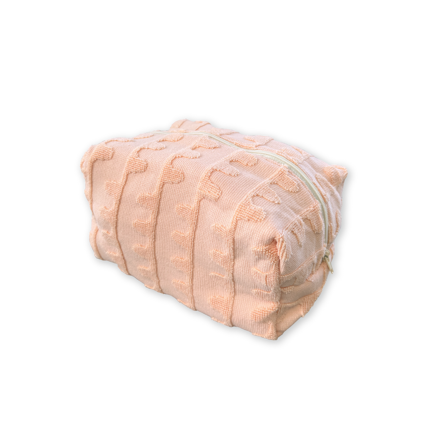 Terry Towelling Flow Pouch - Peachy