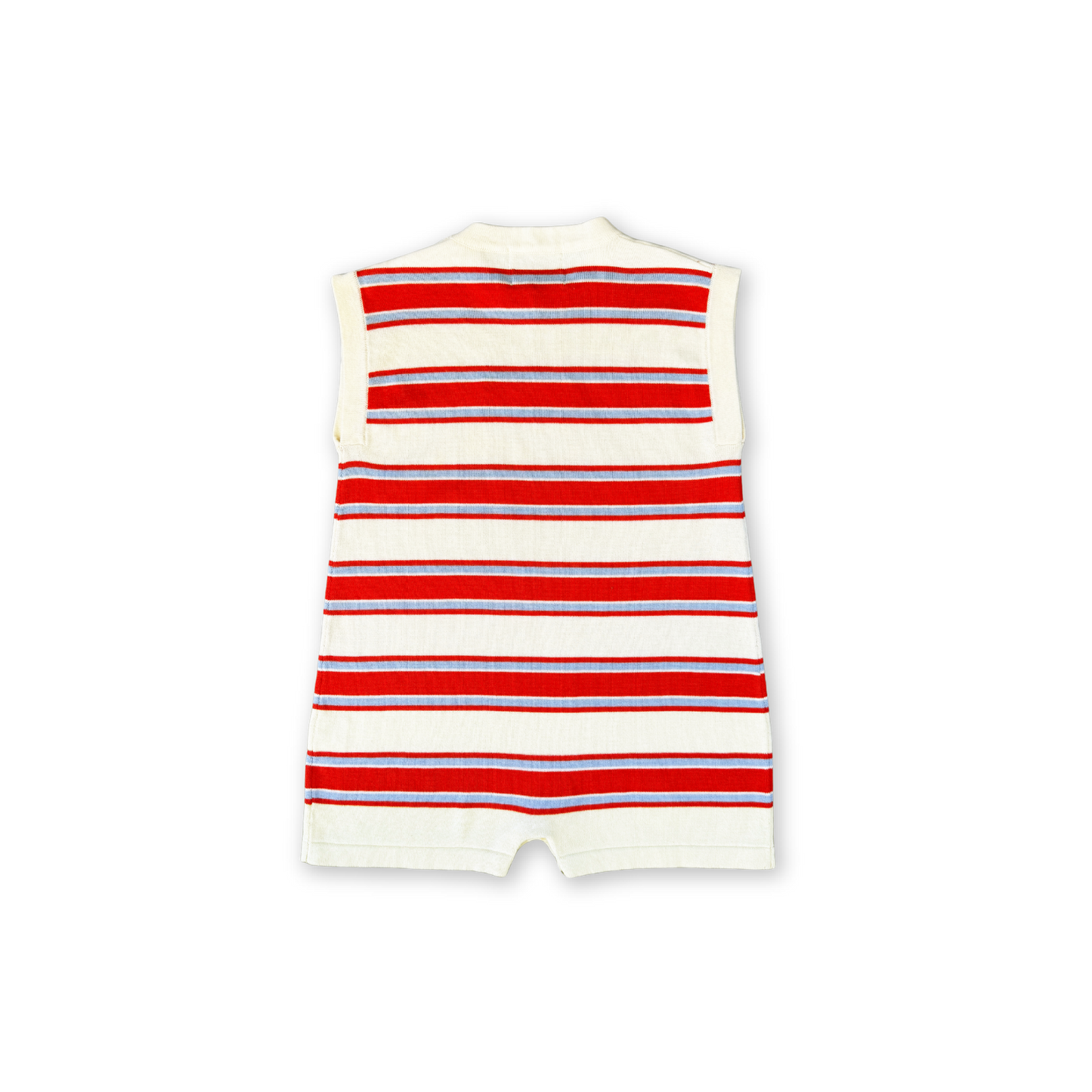 Organic Island Stripe Playsuit