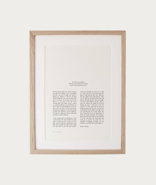 Burn: A4 Print