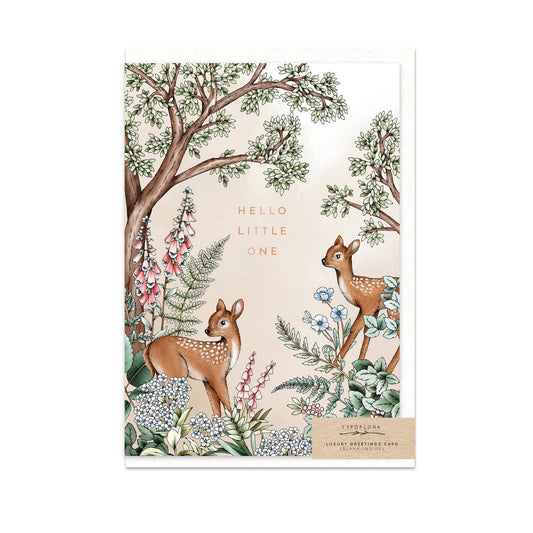 Deer Baby Card